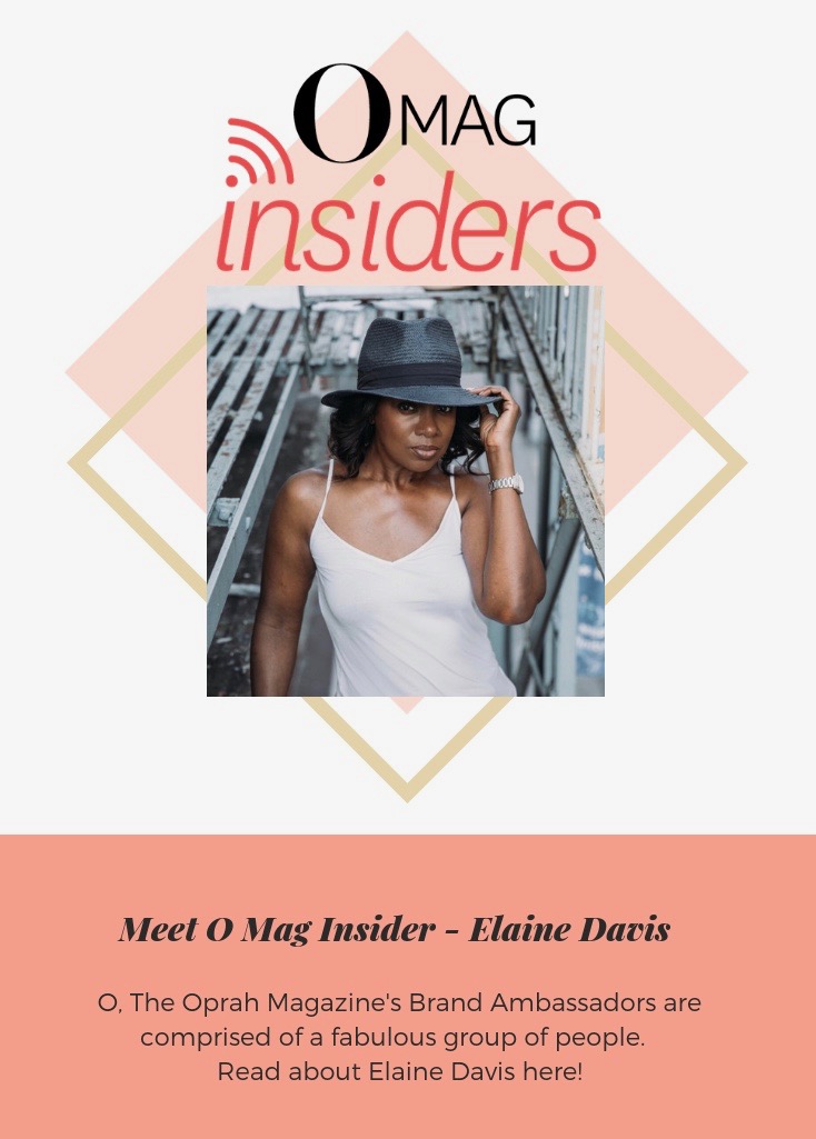O Magazine Insider, Elaine Davis
