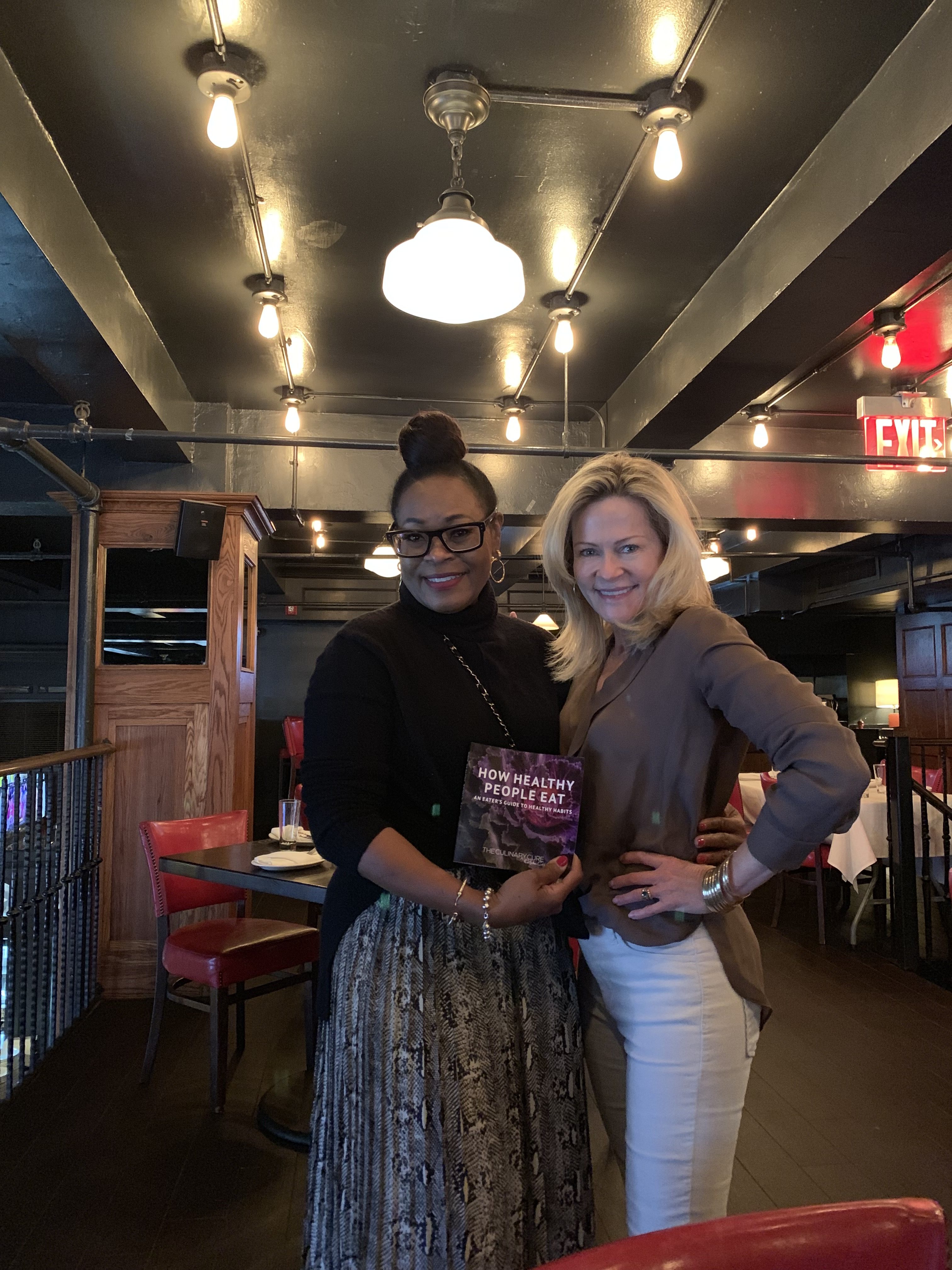 The Age of Grace, Eugenia Russell Hargrove with The Culinary Cure Author, Kristen Coffield