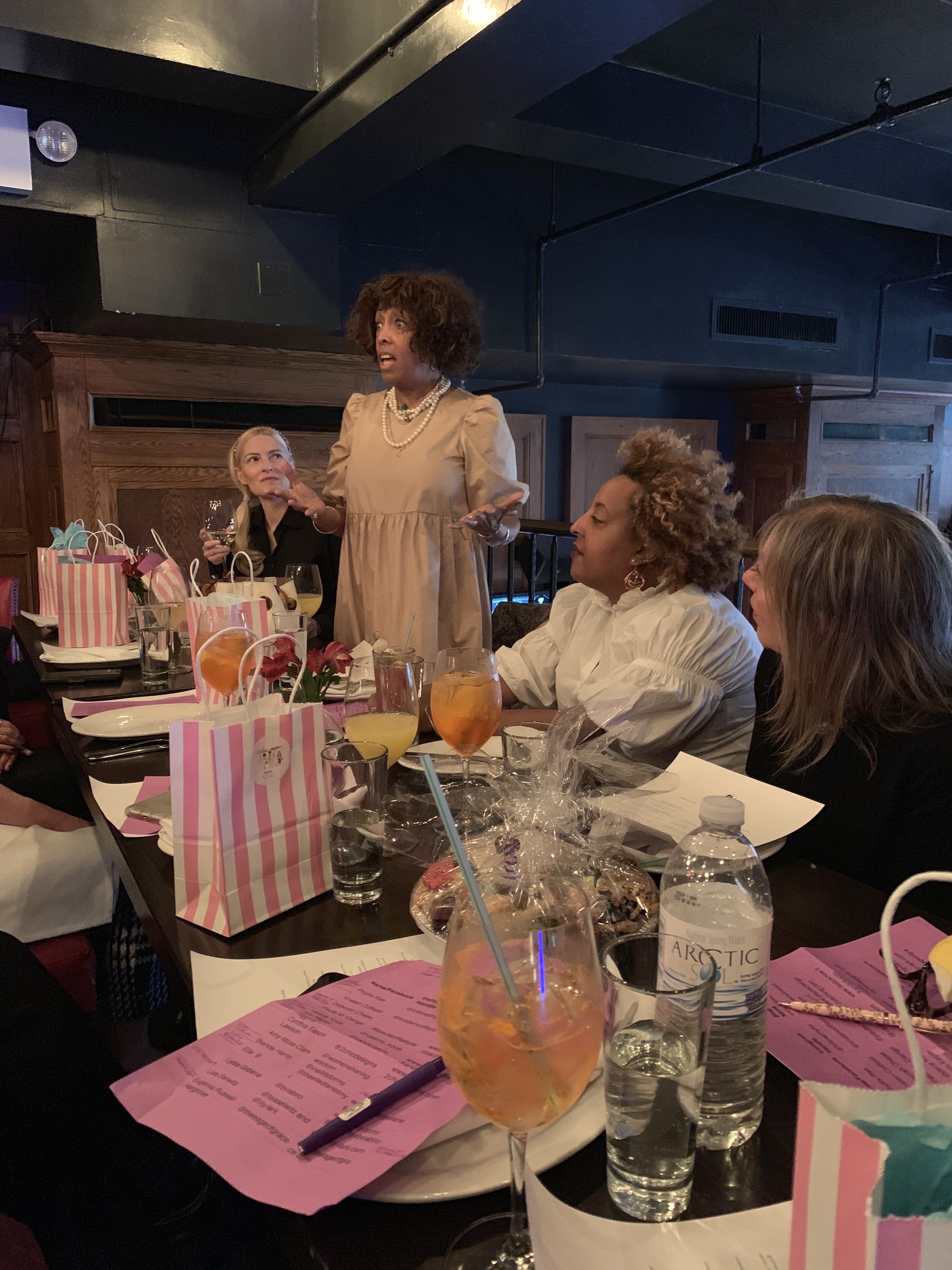 Brenda Harris, The New Yorker attended the Fierce Con NYC Brunch