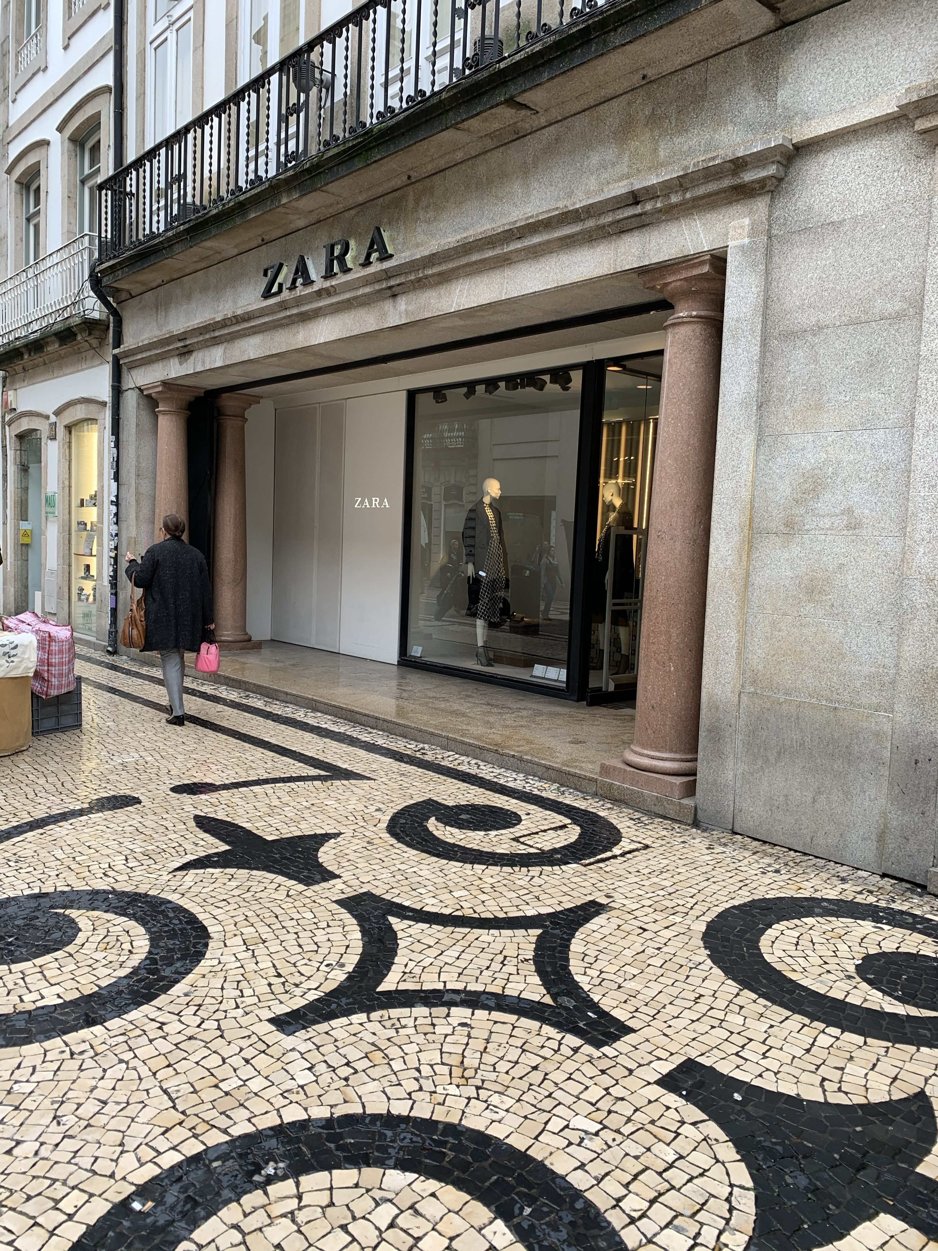 A must stop and shop at the Zara in Porto - Santo IIdefonso on our European Vacation On The Douro River