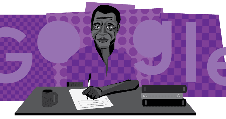 James Baldwin 2024 Black History Month Doodle