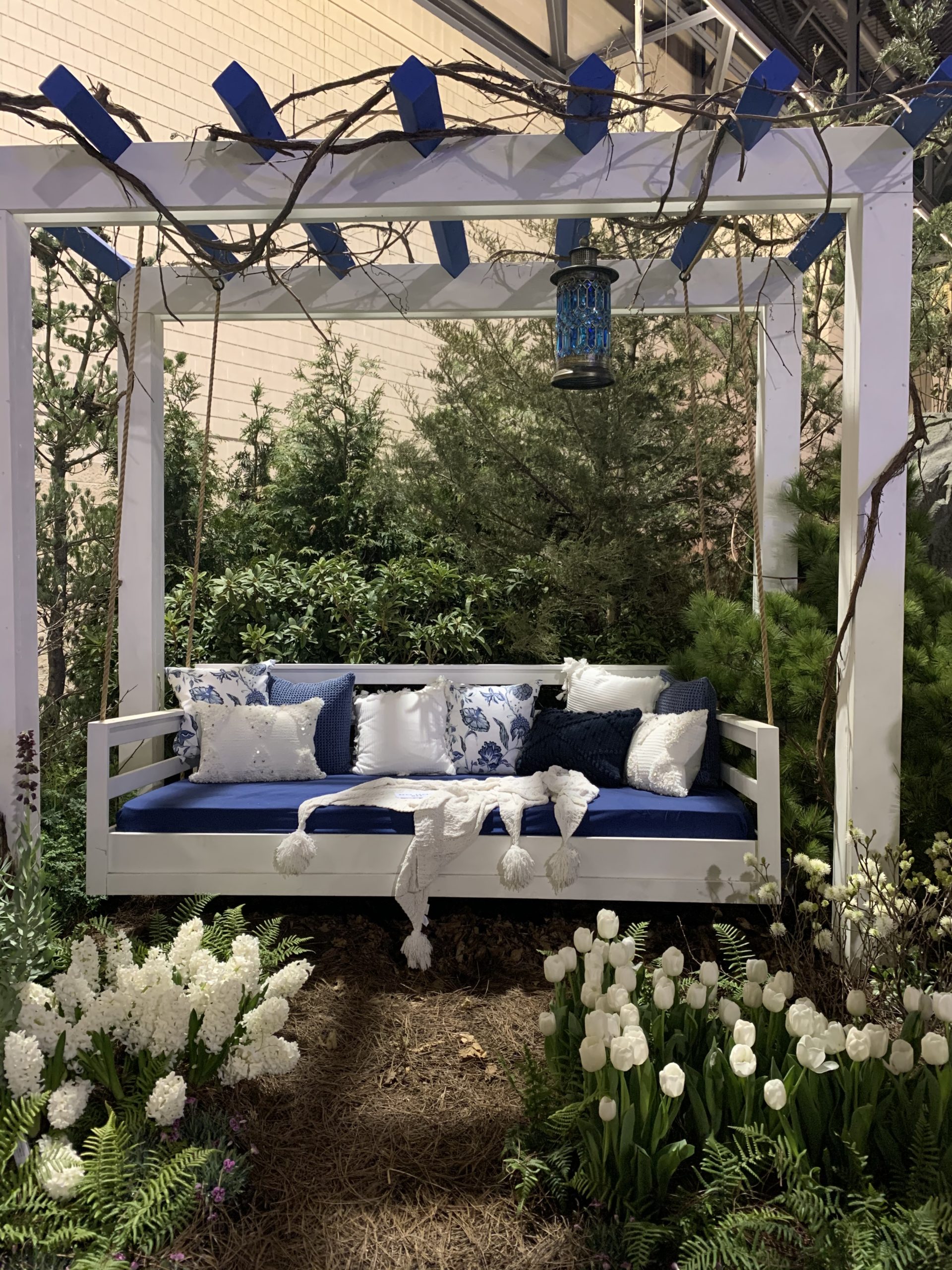 Mediterranean Inspired Backyard Sanctuary at the 2020 Philadelphia Flower Show