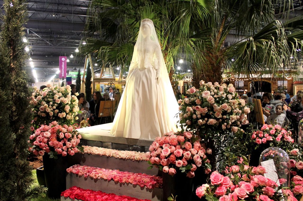 Philadelphia Royalty, Princess Grace exhibit at the 2020 Philly Flower Show
