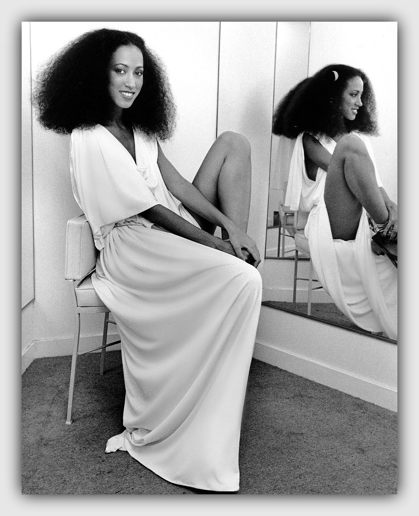 Pat Cleveland 1977 Photo by Ron Galella