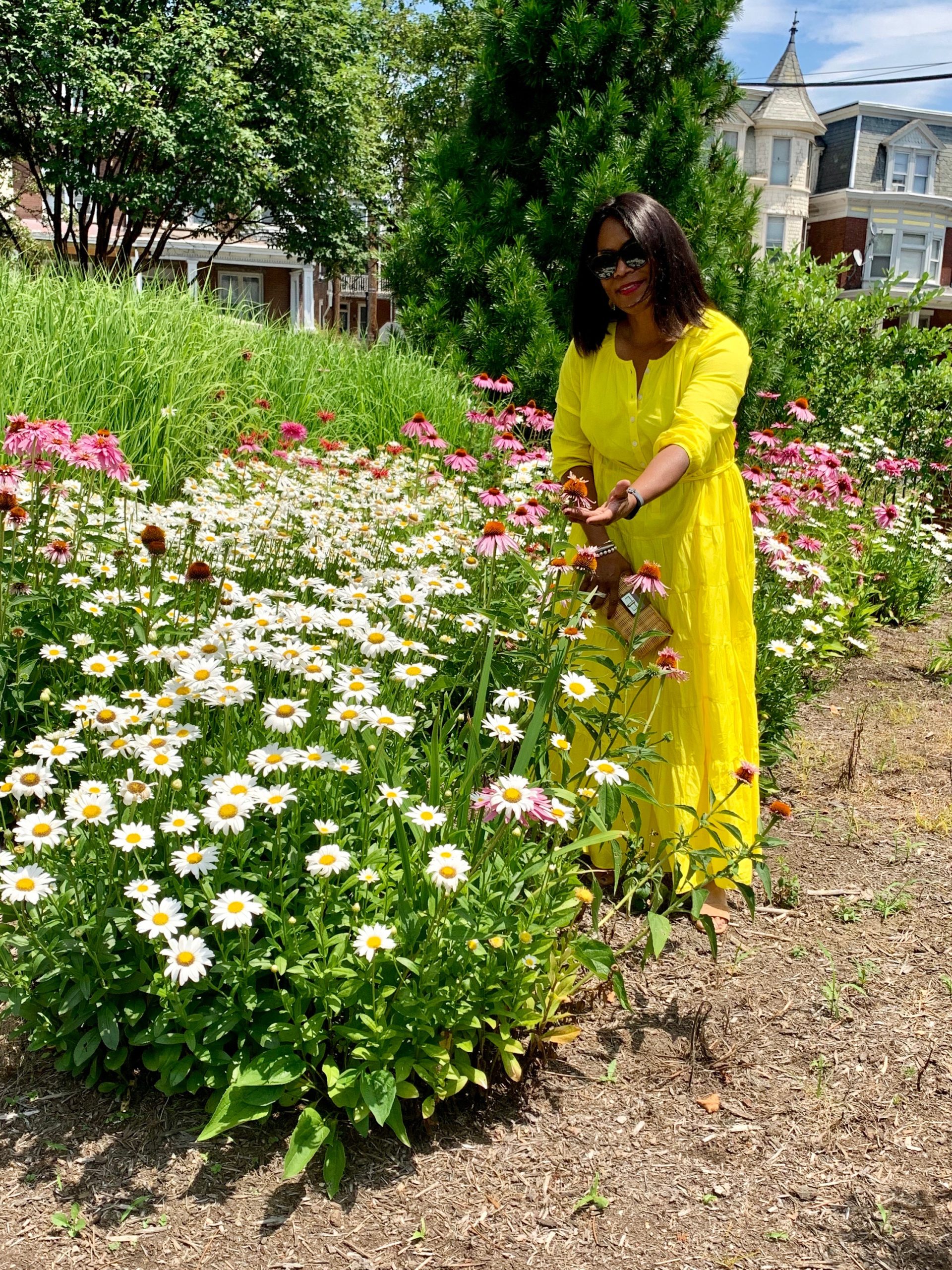 The Age of Grace Blogger at a Perennial Garden in Harrisburg, PA