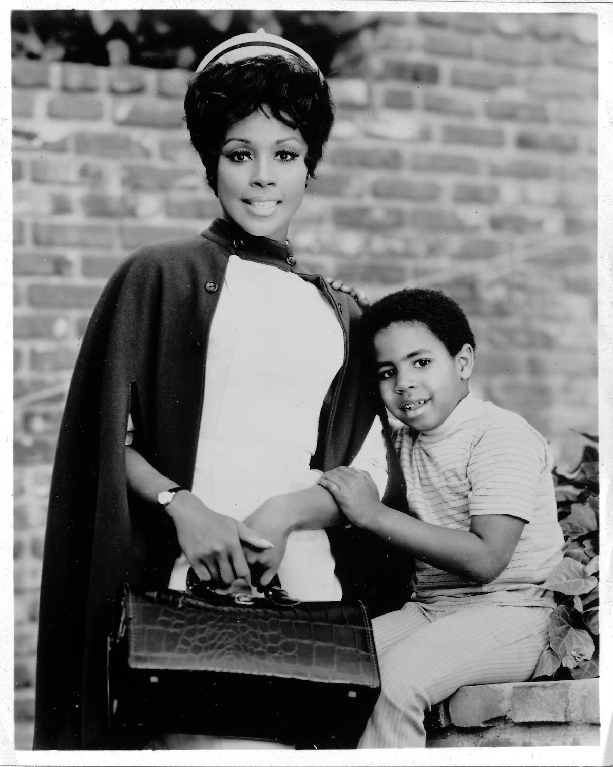 Diahann Carroll and Marc Copage in her TV show, Julia