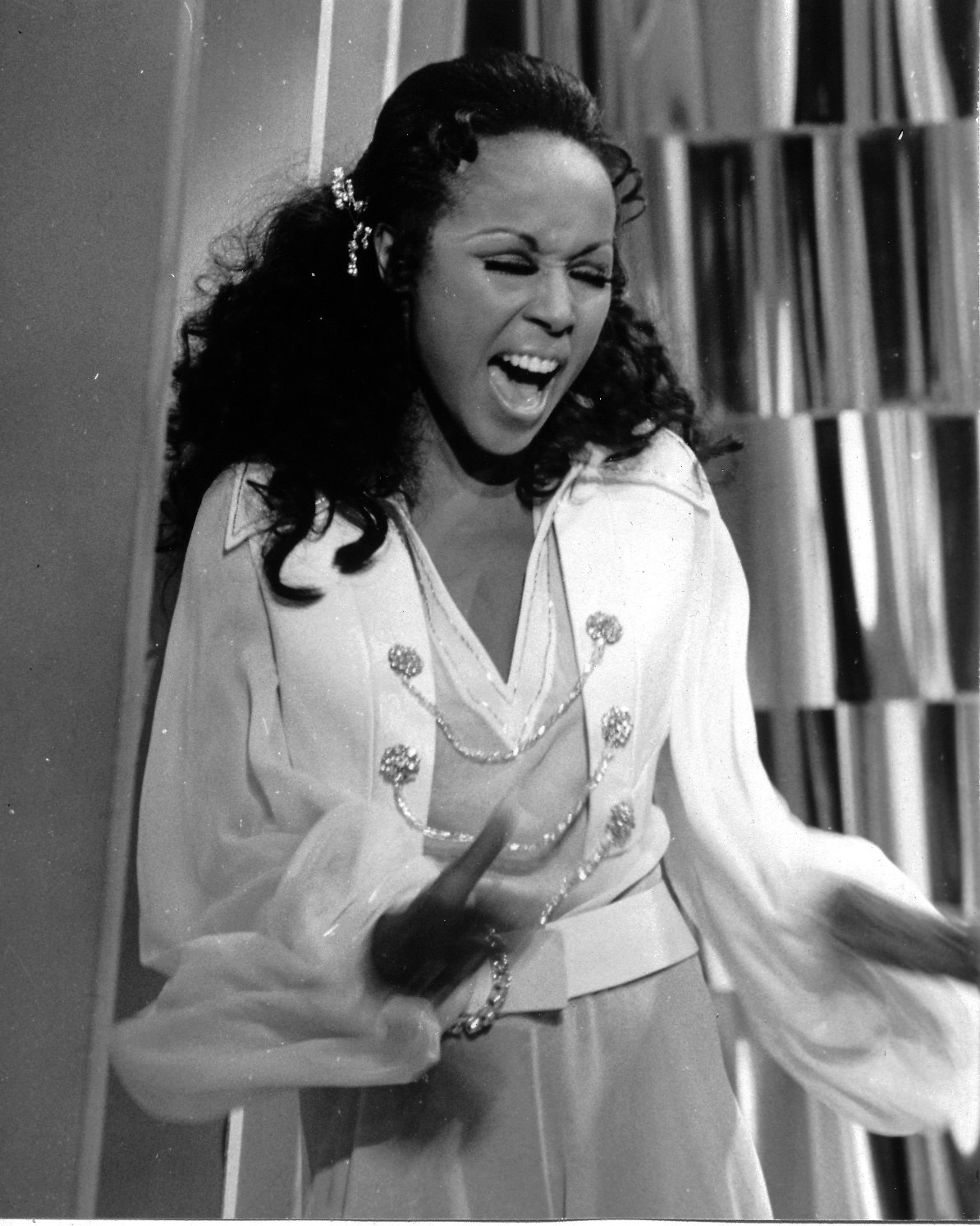 We sometimes forget all the talents of Diahann Carroll , singer