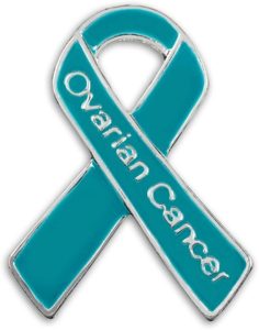 Ovarian Cancer Awareness Ribbon