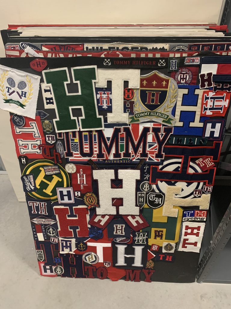 All American Tommy Hilfiger logos at PVH Archives