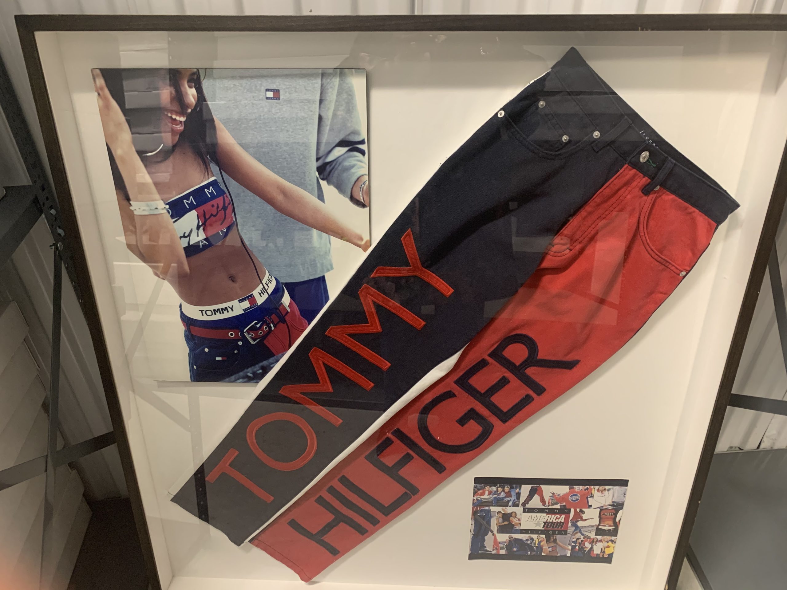 Singer Aliyah as spokesperson for Tommy Jeans Ad