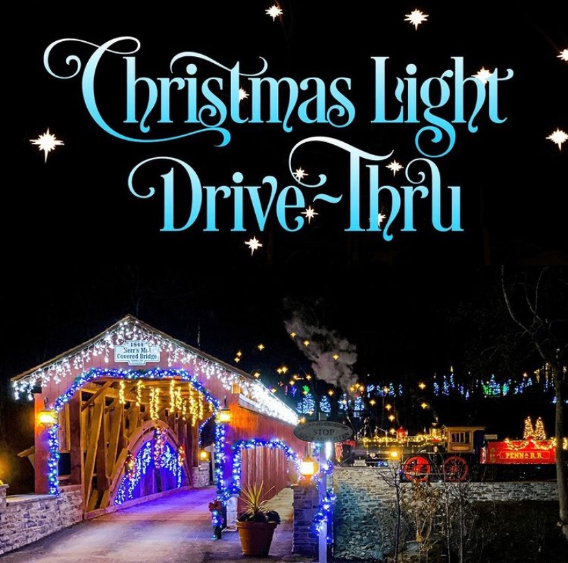 Christmas Light Drive-Thru at the Star Barn in Elizabethtown, PA