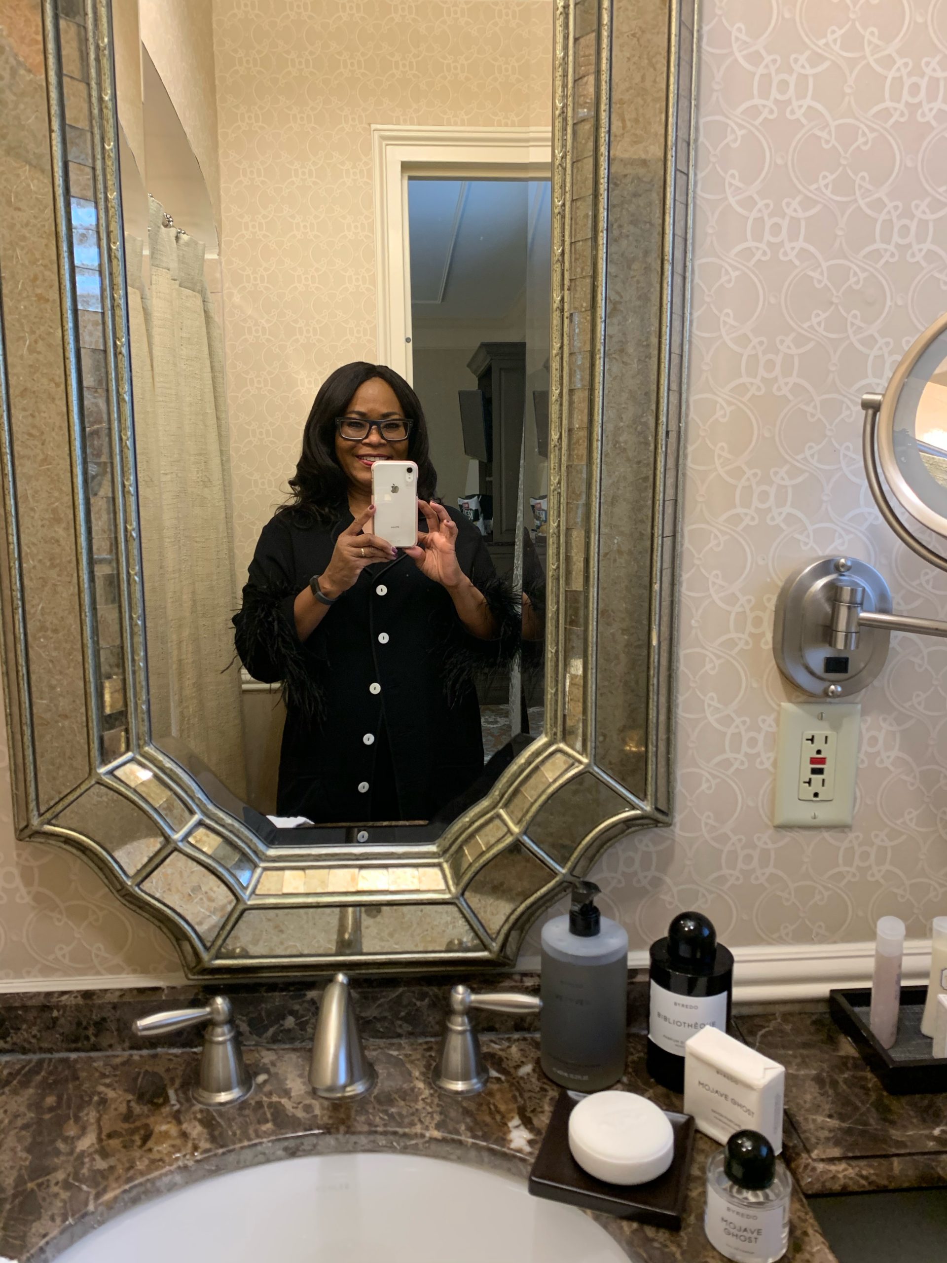 Byredo Bath and Body Products; Bathroom Selfie at The Hotel Hershey