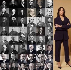 First Female and African American among all the Vice-Presidents of the USA
