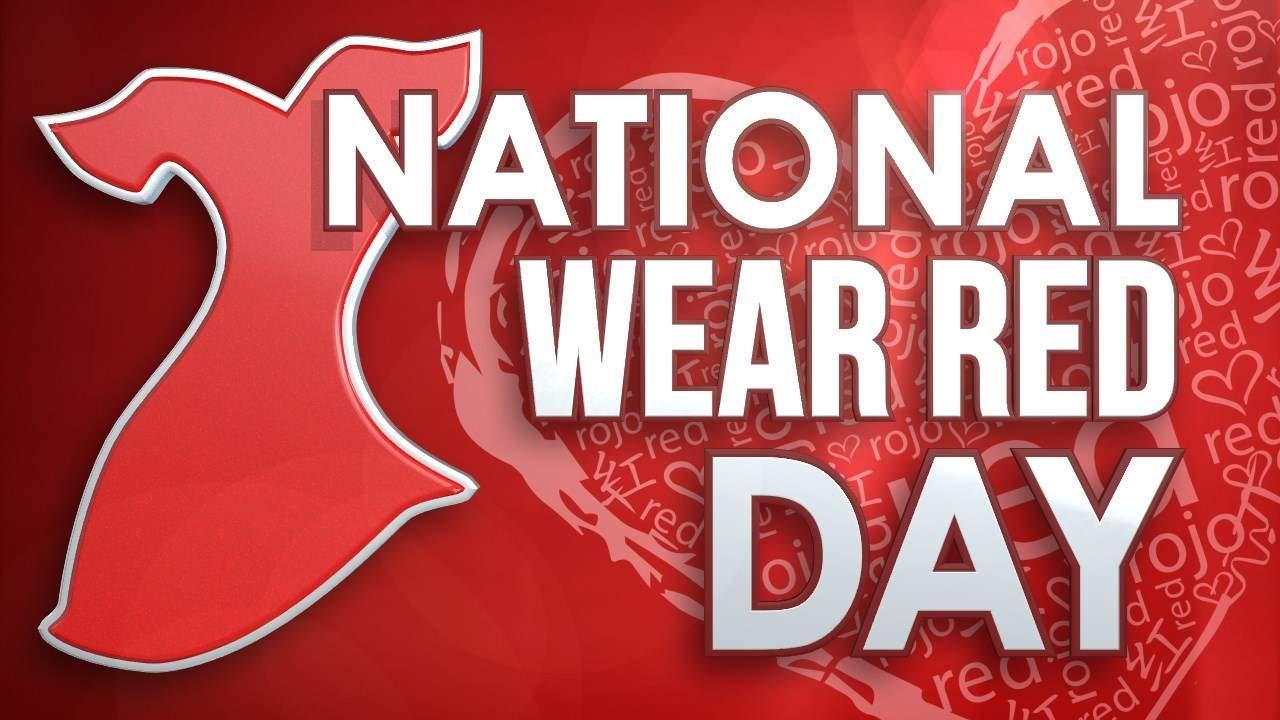National Wear Red Day, Friday, February 5, 2021
