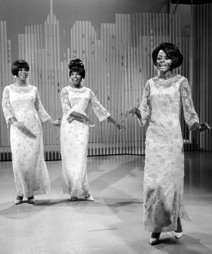The Supremes Performing on The Ed Sullivan Show in 1966.