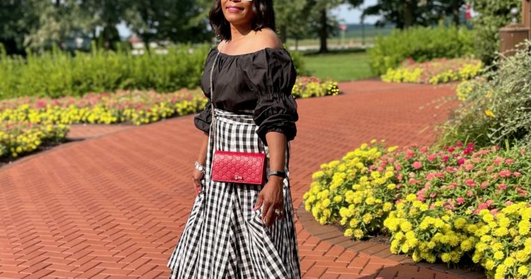 Gingham Remains A Fun Eye-Pleasing Print I Love To Rock Every Summer