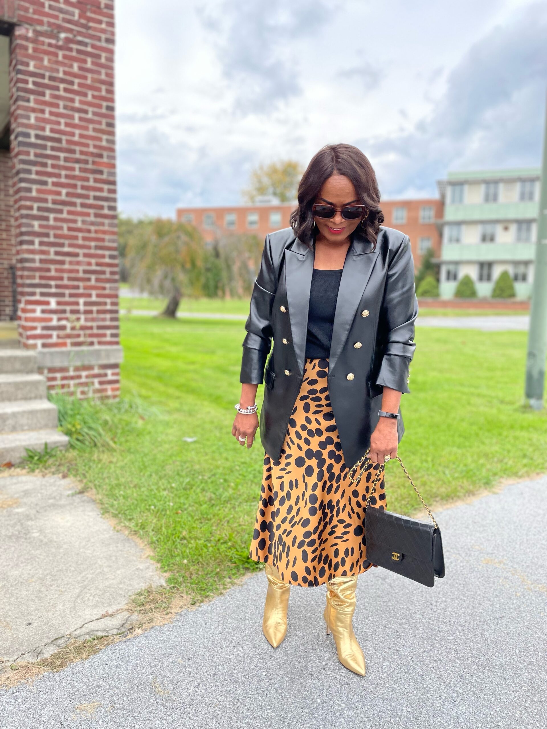 Faux Leather and Leopard Still Trending for Fall; Fall back in time with preloved purchases from What Goes Around