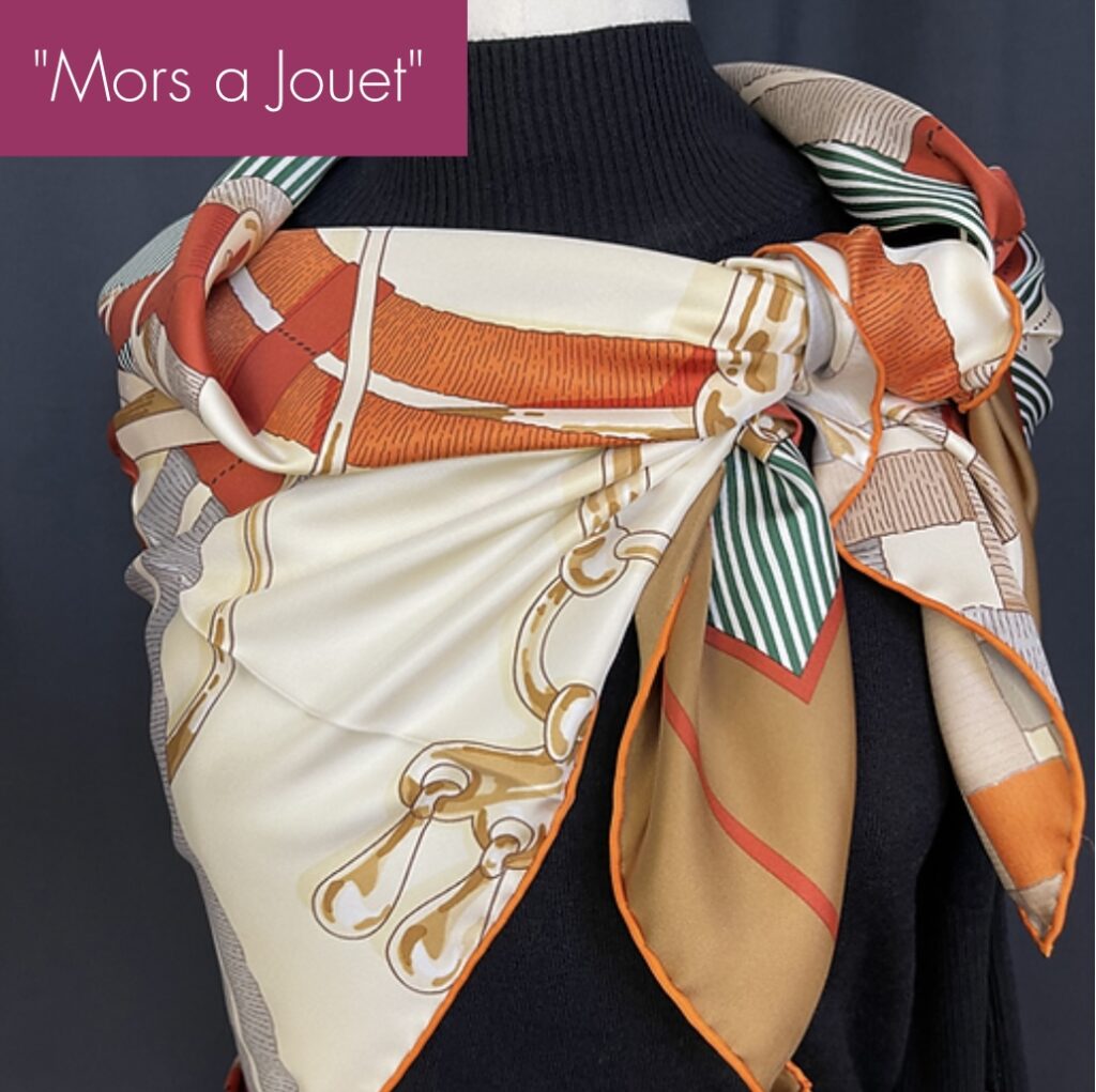 Hermés Mors a Jouet Scarf from Uncommon Threads Boutique that champions women