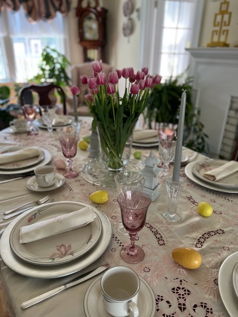 My 2022 Easter Table