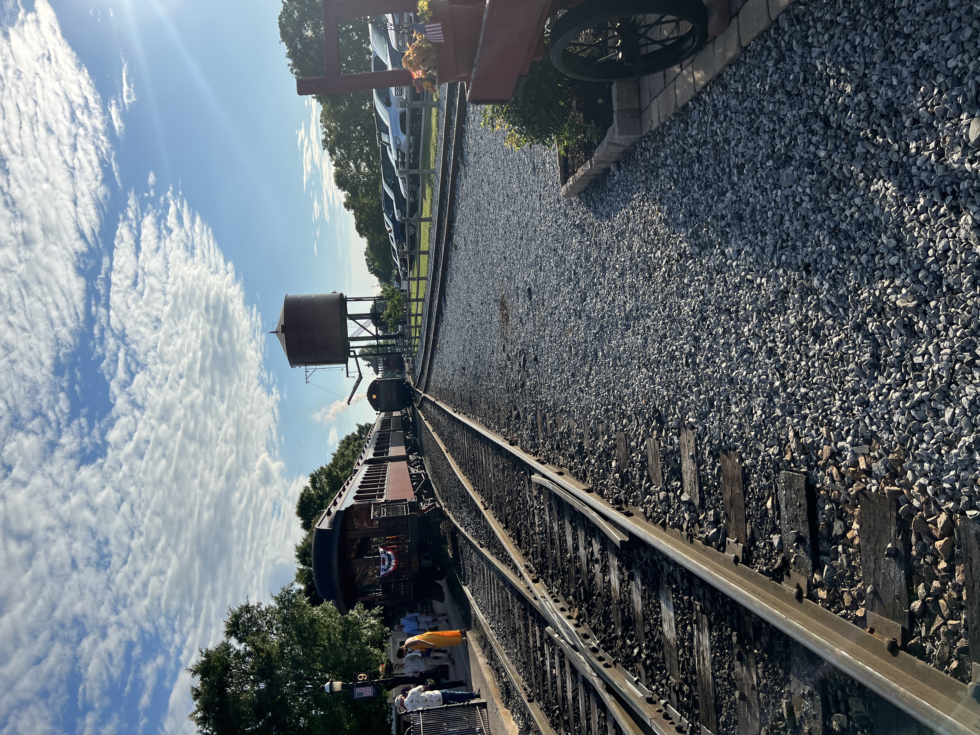 Scenic view of Strasburg Rail Road in Ronks, PA