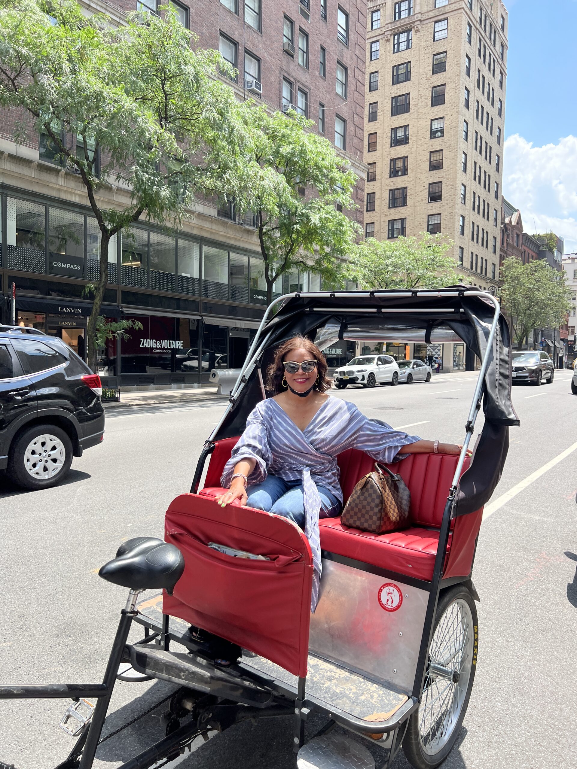 My first ride in NYC pedicab, solo! a memorable weekend experience