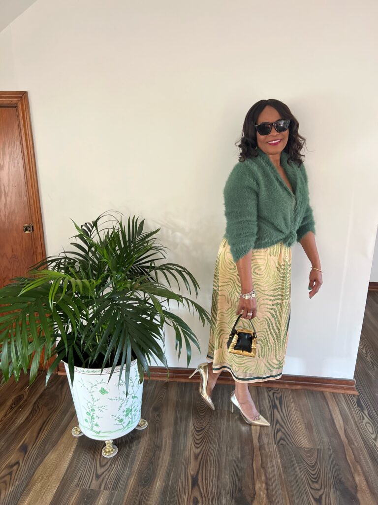 Over 60 Blog Post wearing Female-Led and Black-Owned Brands