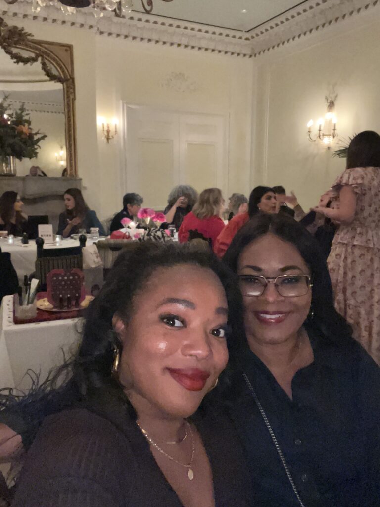 My plus one, my daughter, Channing attended the Laura Geller Holiday Soiree Celebrating 25 Years of Beauty.