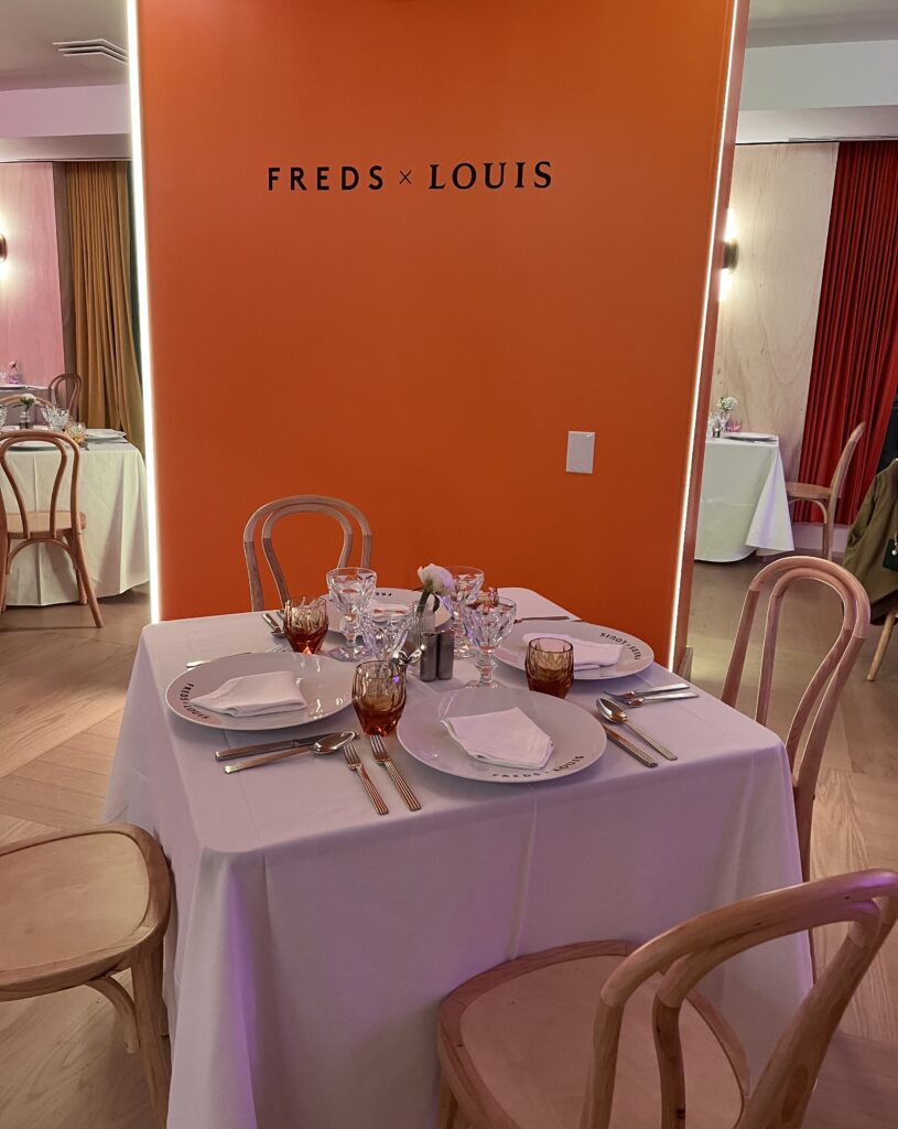 Freds x Louis on the 9th floor in Barney's for Louis 200 