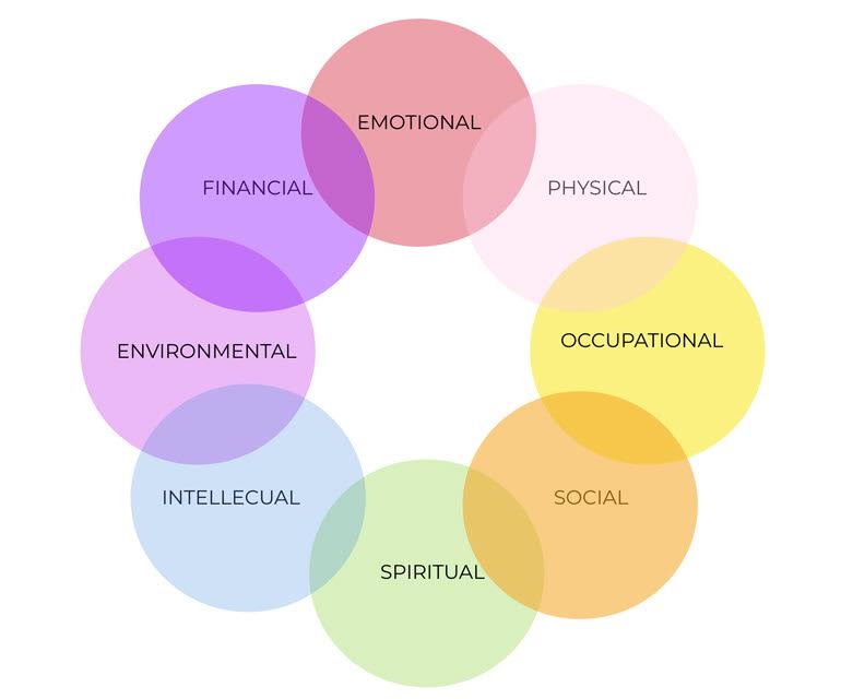 Colorado State University's Eight Dimensions of Well-being