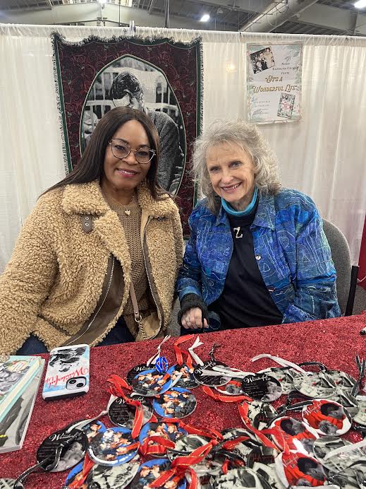 Actress Karolyn Grimes, best known for "It's A Wonderful Life.