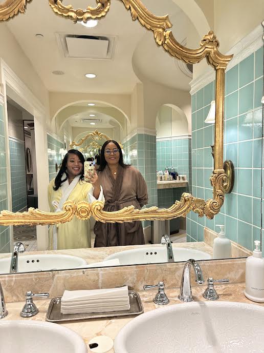 Bathroom Selfie at the Spa at the Hotel Hershey