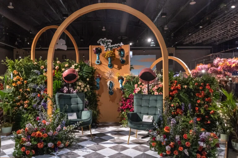 Black Girl Florists exhibit at the 2024 Philly Flower Show