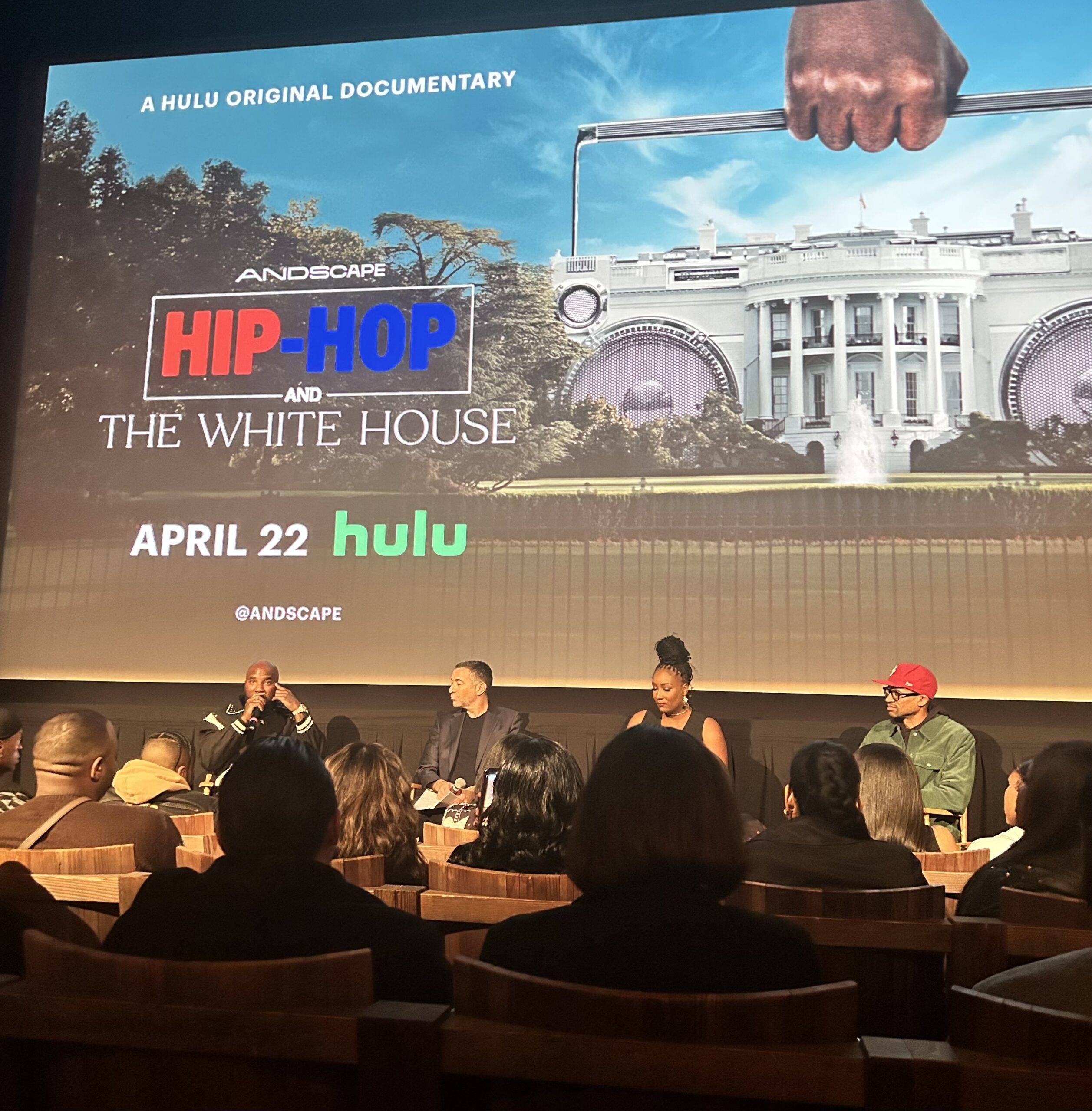 Andscape Hulu original documentary, Hip-Hop and the White House; weekend at the Roxy Hotel in NYC