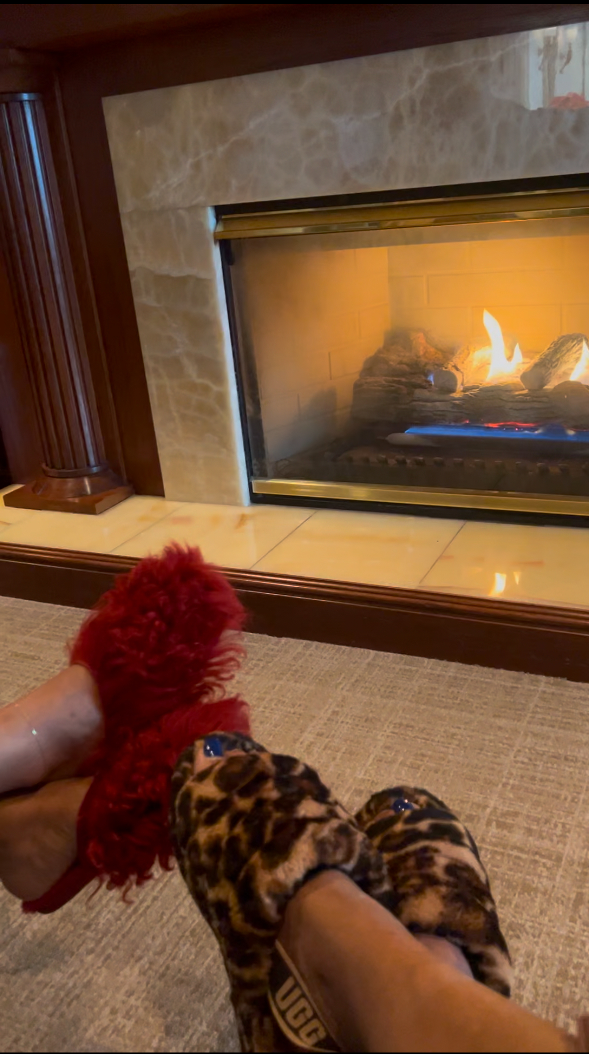 What is your favorite form of self-care for your well-being? The Coveted Space at The Spa at the Hotel Hershey, in front of the fireplace.